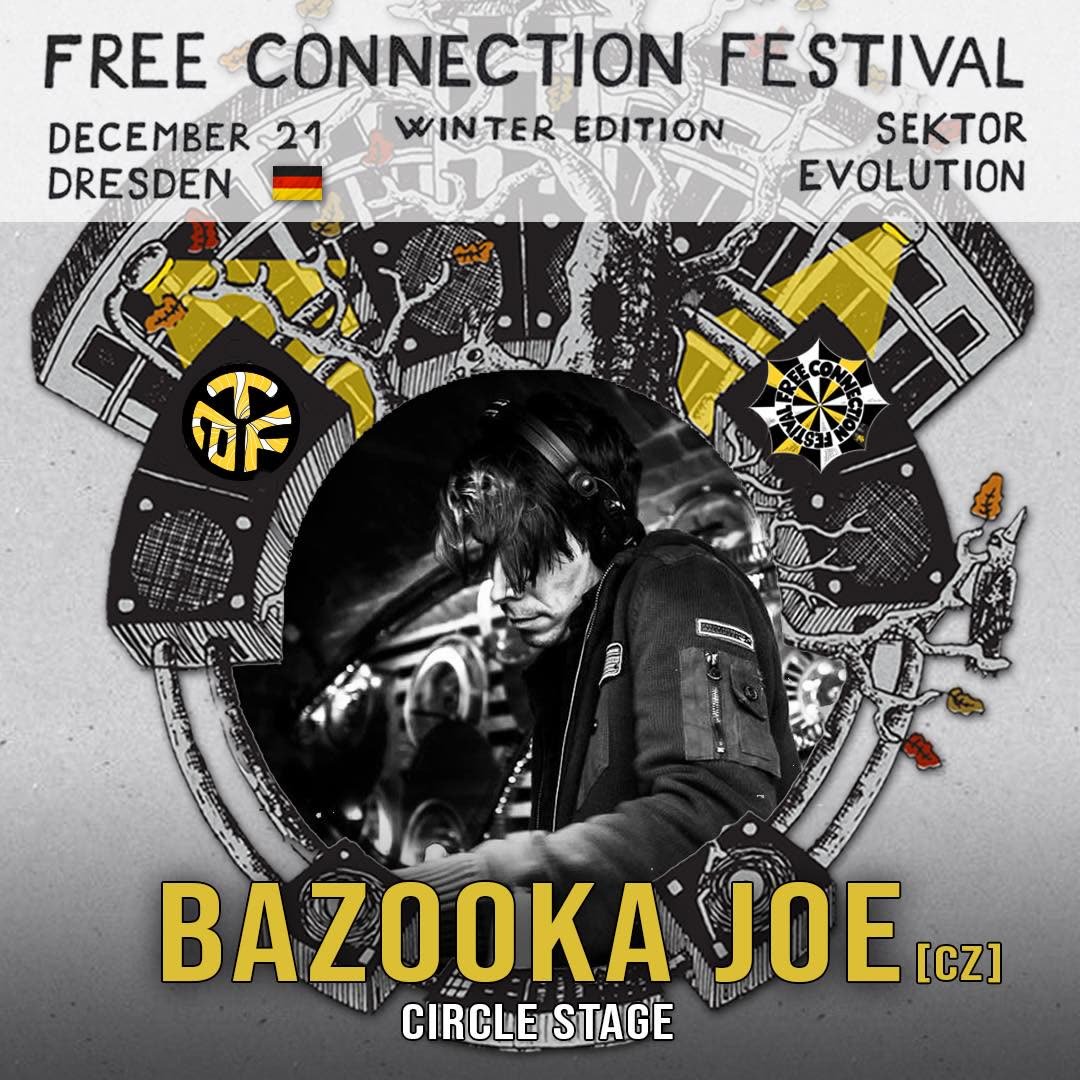 Flyer de Free Connection Festival · Winter Edition